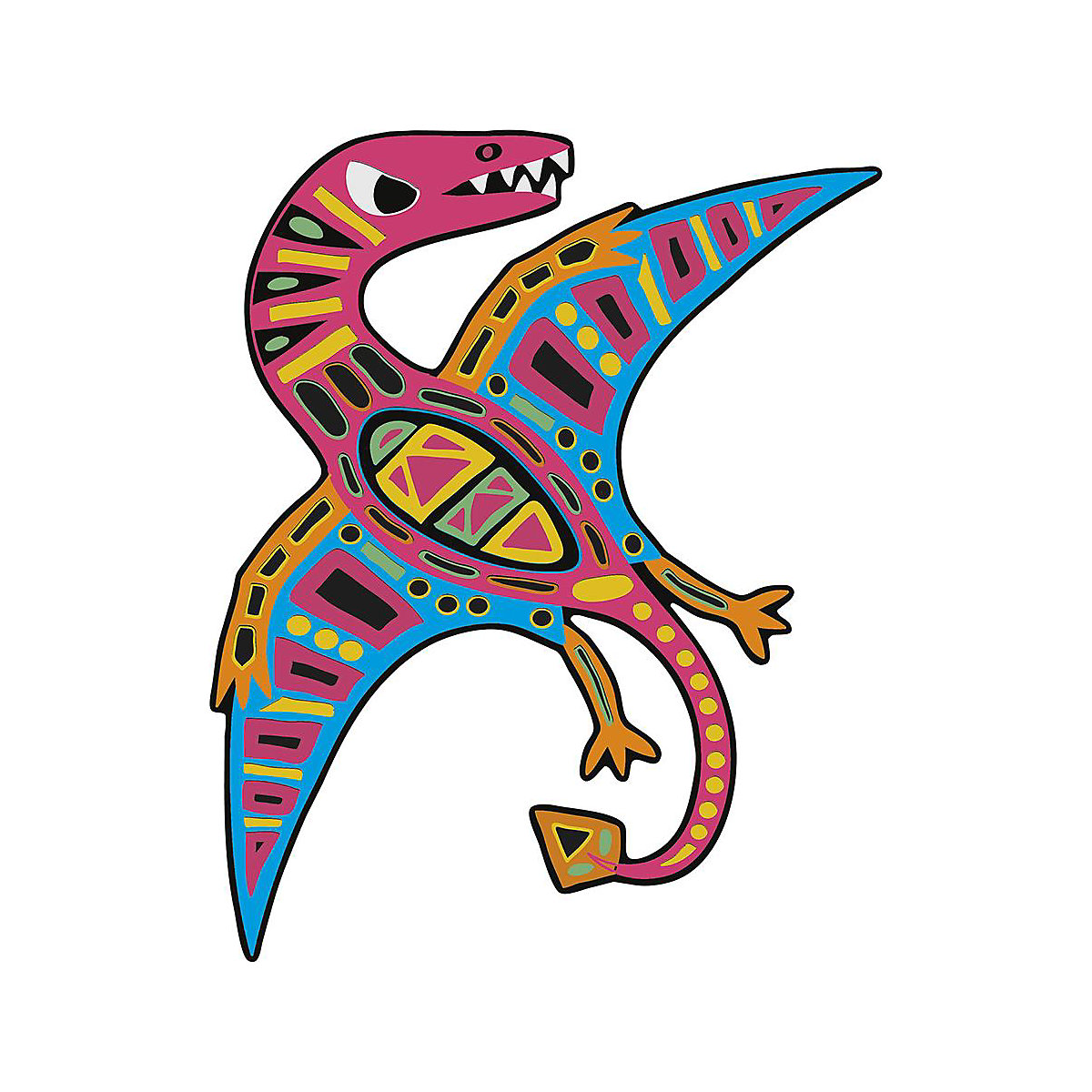 Kreativ-Set Kratzbilder Dinosaurier