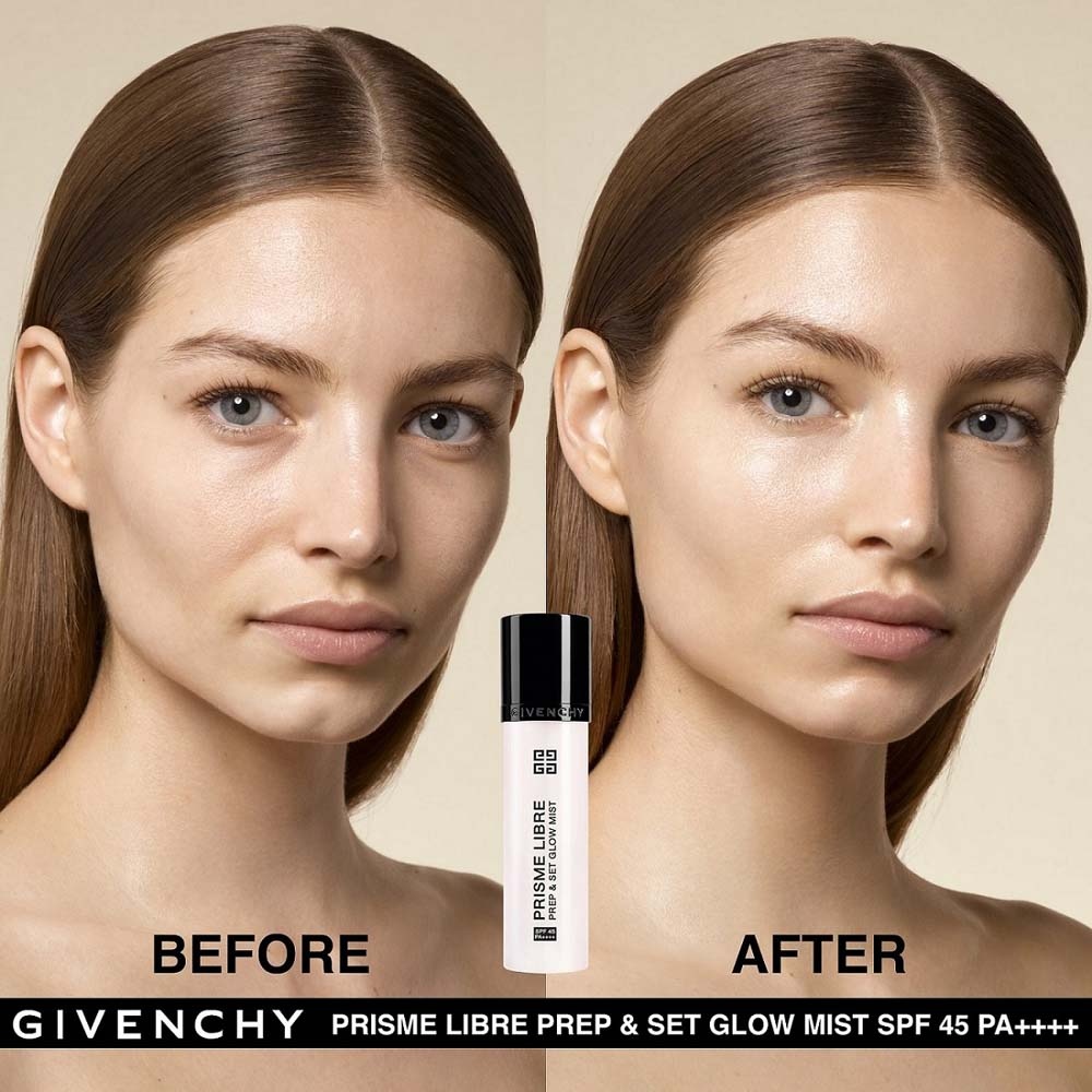 Givenchy Prisme Libre Prep & Set Glow Mist Spray base de teint et fixateur
