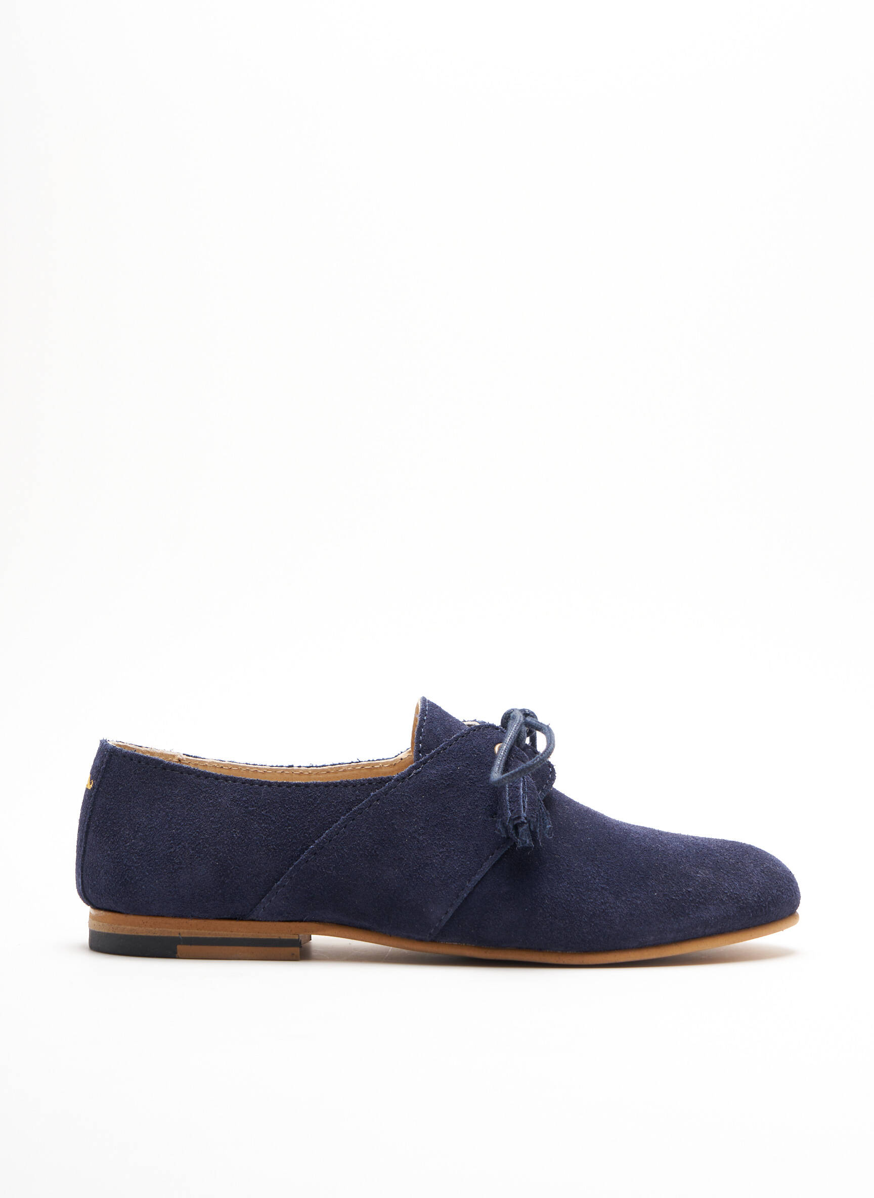 M Moustache Derby Femme couleur bleu