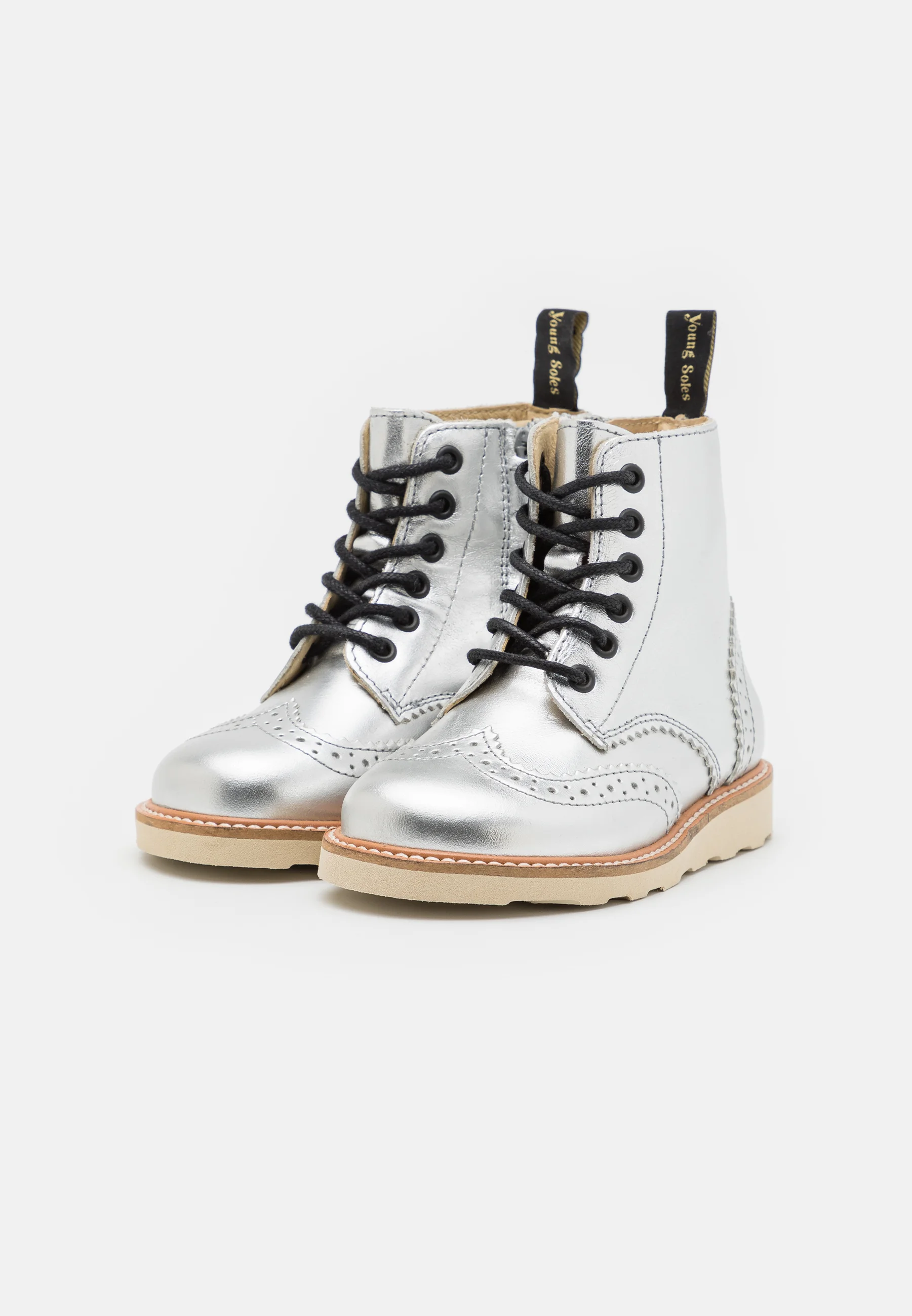 Young Soles SIDNEY BROGUE BOOT UNISEX - Botines con cordones