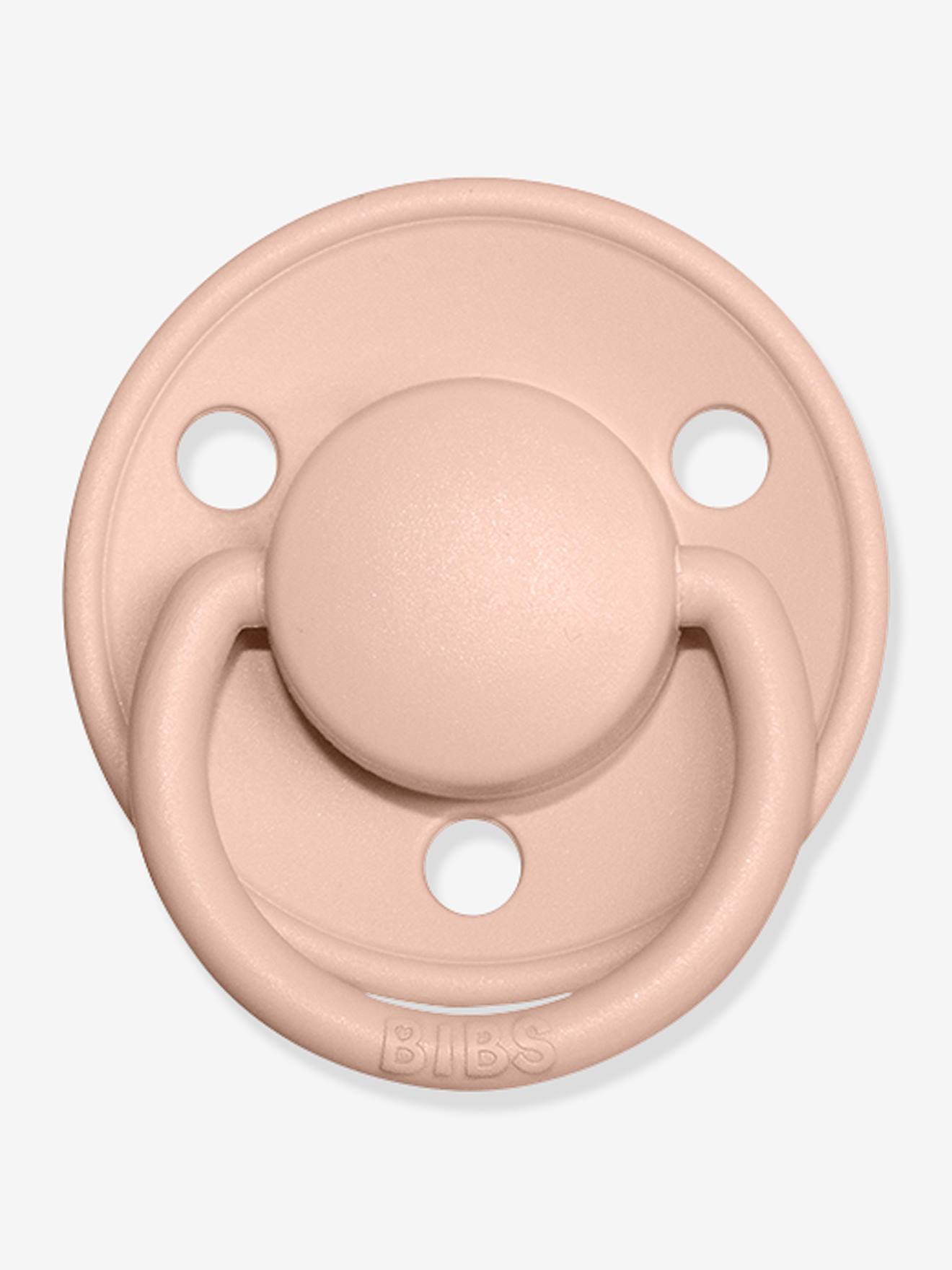 Bibs 2er-Pack Beruhigungssauger DE LUX BIBS, Silikon - grau+blau
