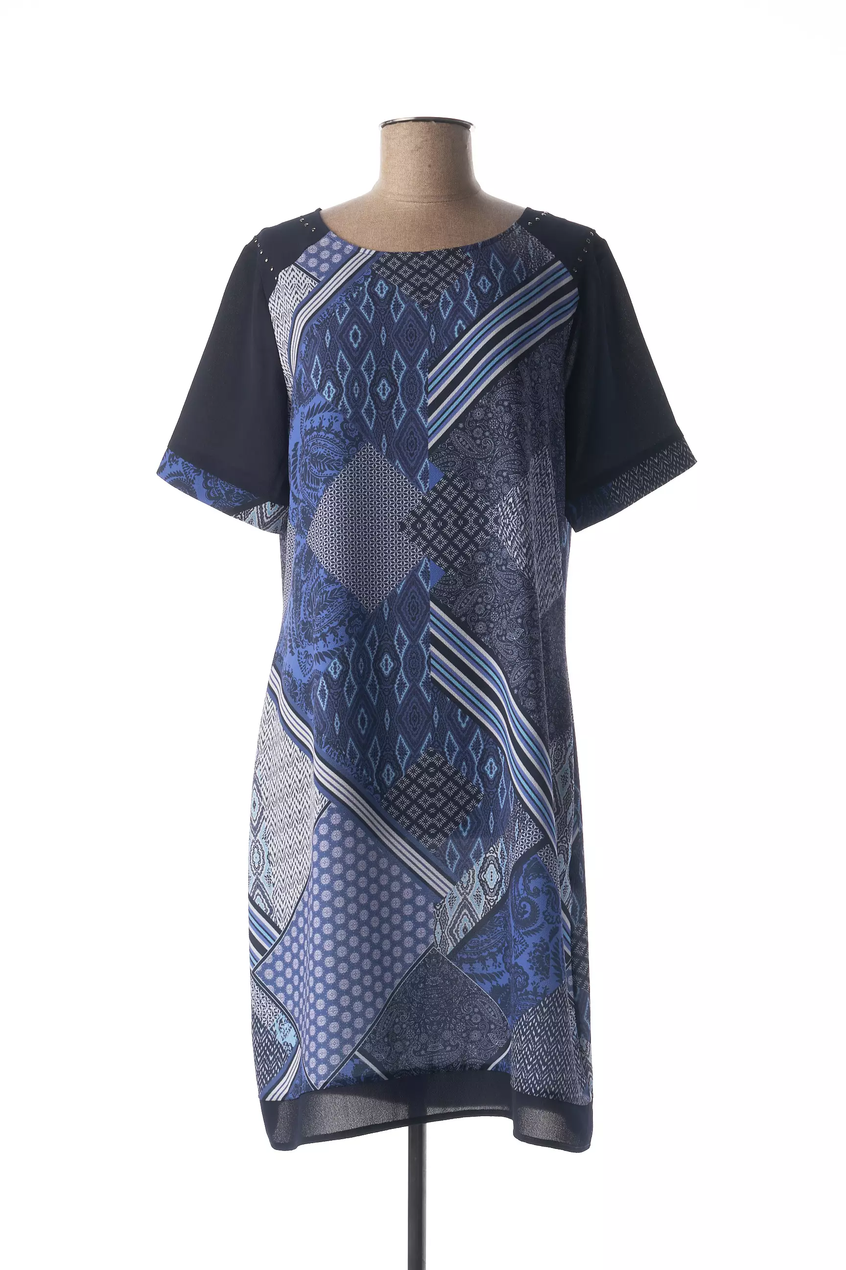 Diane Laury Robes Mi Longues Femme couleur bleu