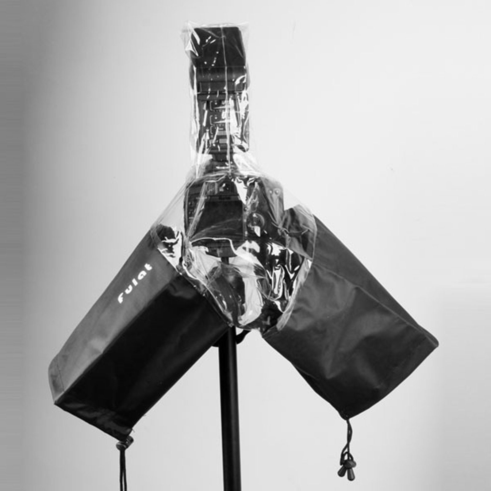 Rutaqian Regenschutz für Spiegelreflexkameras Transparent Wasserdichte Tasche Spiegelreflexkamera (inkl. Faltbar Blitzwasserdichte Abdeckung PVC Groß Staubdichte Kamera, Gute Abdichtung Regenschutz Kamerazubehör)