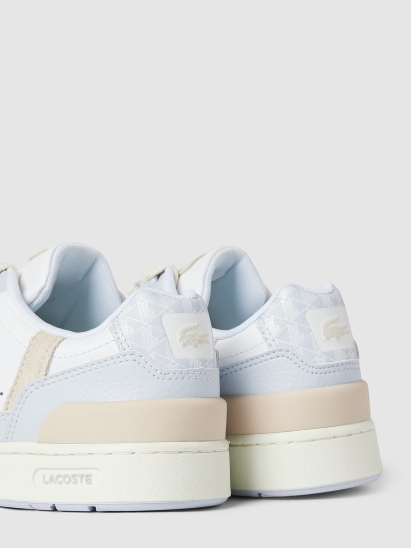 Sneaker mit tonalem Besatz Modell 'T-CLIP' in violett