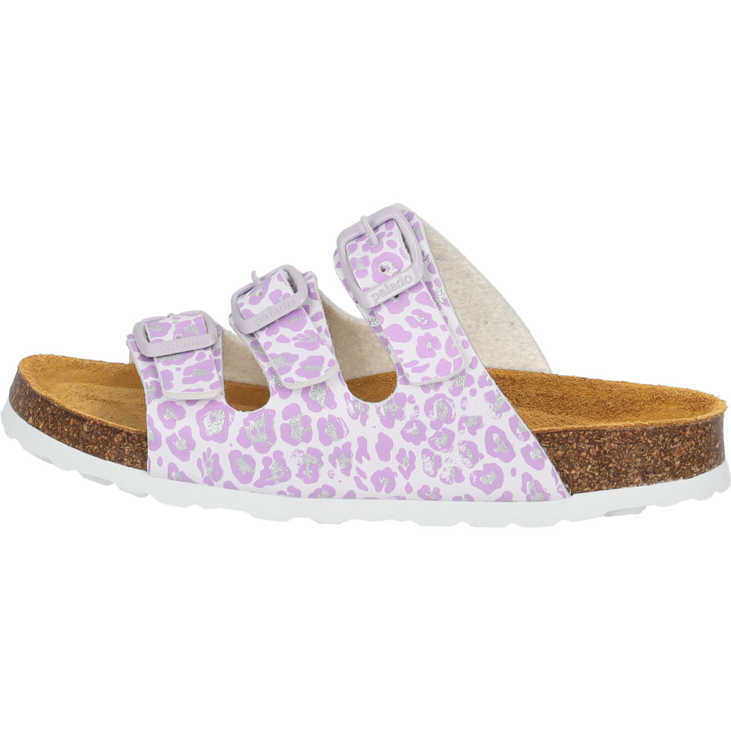 Palado Kids Capri G Print, Pantoletten, Kinder, Weiß Leo