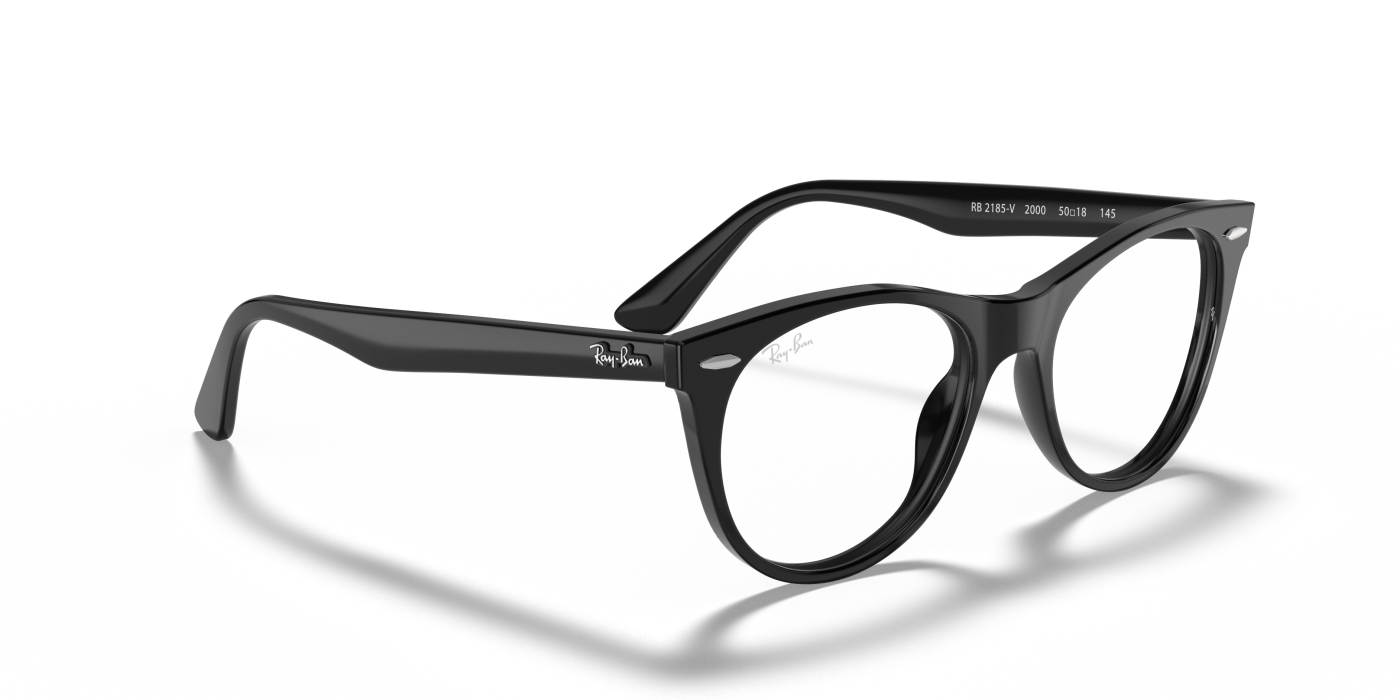 OPTICĂ WAYFARER II - Negru lustruit