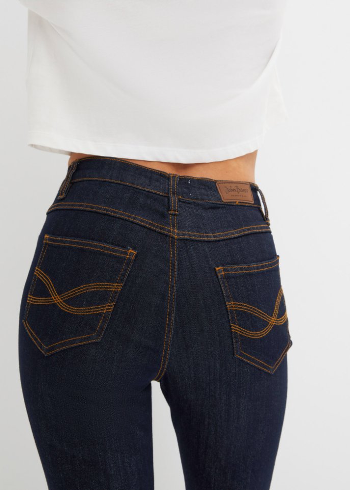 Komfort-Stretch-Jeans, Wide, High Waist