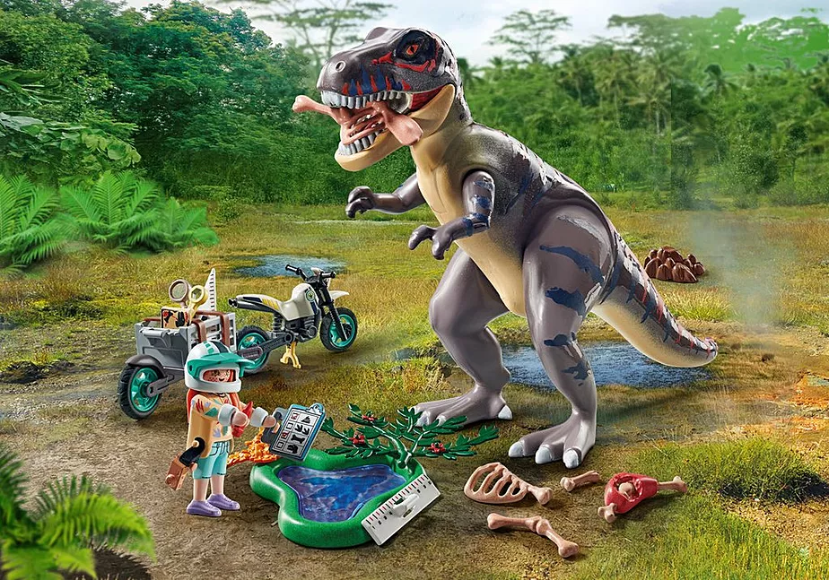 T-Rex-Spurensuche