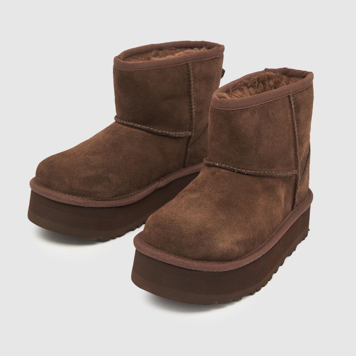UGG Burnt Cedar Classic Mini Platform Lány Csizma