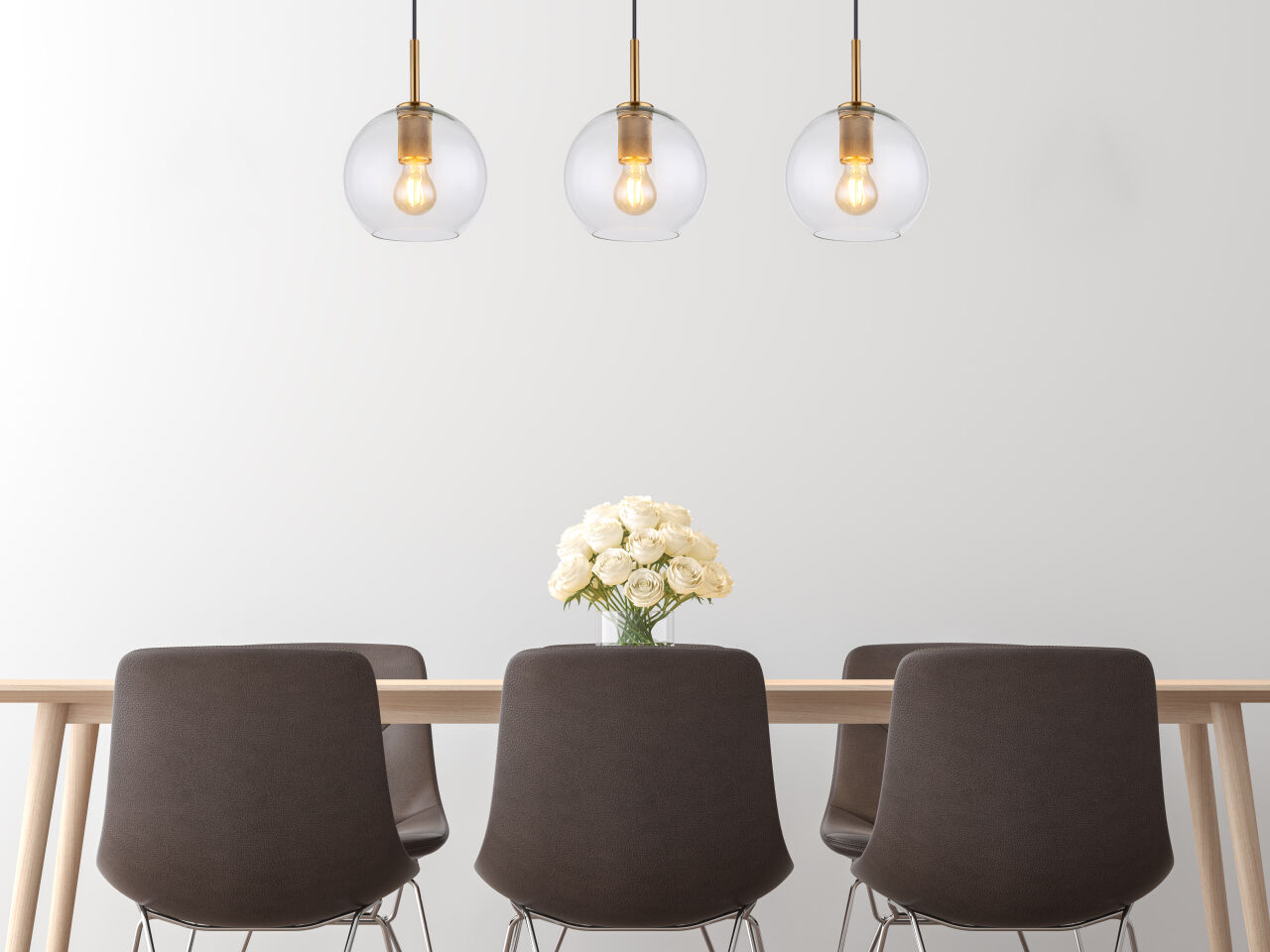 Globo Lighting - ADARA - Hängeleuchte Metall, 3x E27