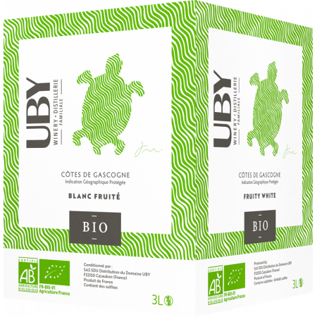 BIB 3L - UBY BIO BLANC - DOMAINE UBY