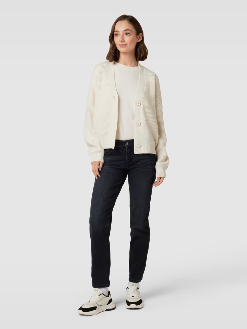 Jeans in verkürzter Passform Modell 'POSH' in schwarz