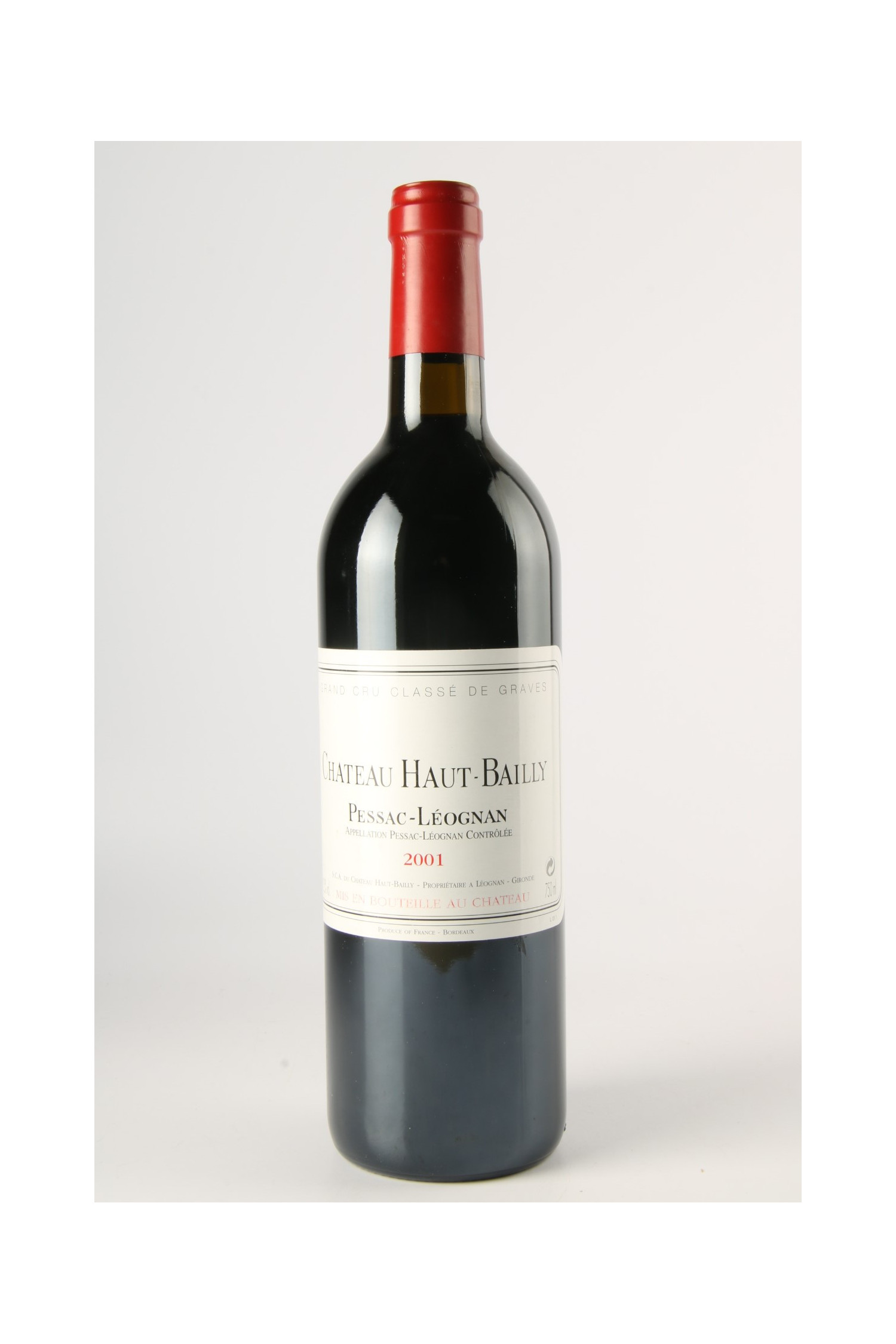 Château Haut Bailly 2001, Pessac Leognan