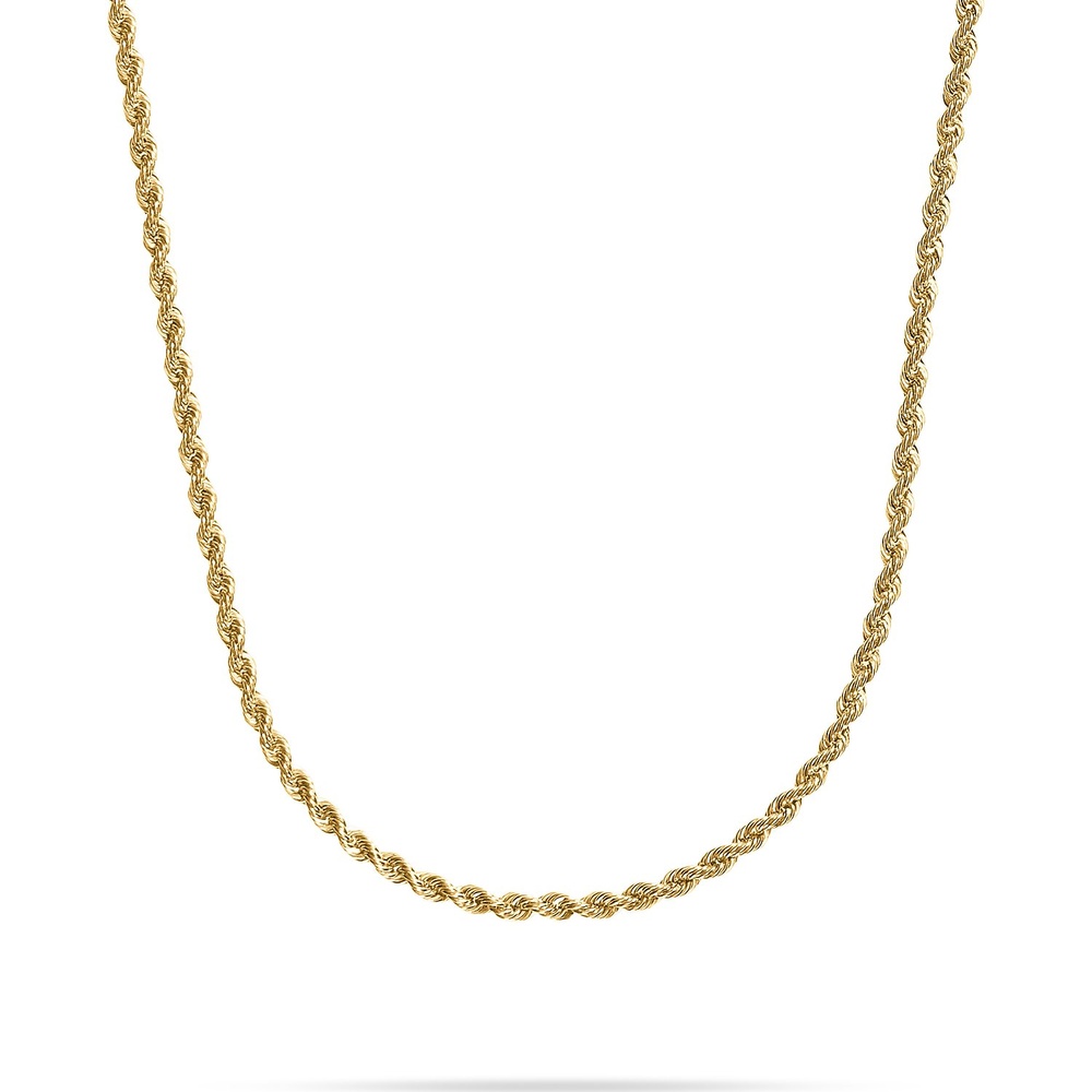 Valeria Chaînette 375 Or jaune collier