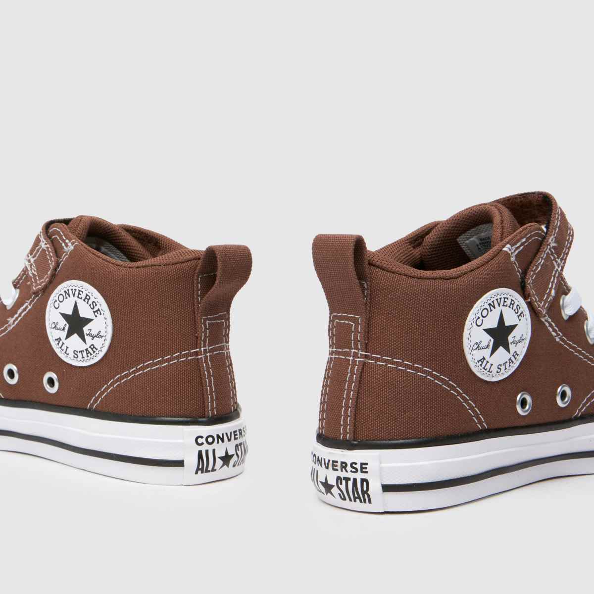 Converse barna és fehér All Star Malden Street V fiús junior cipő