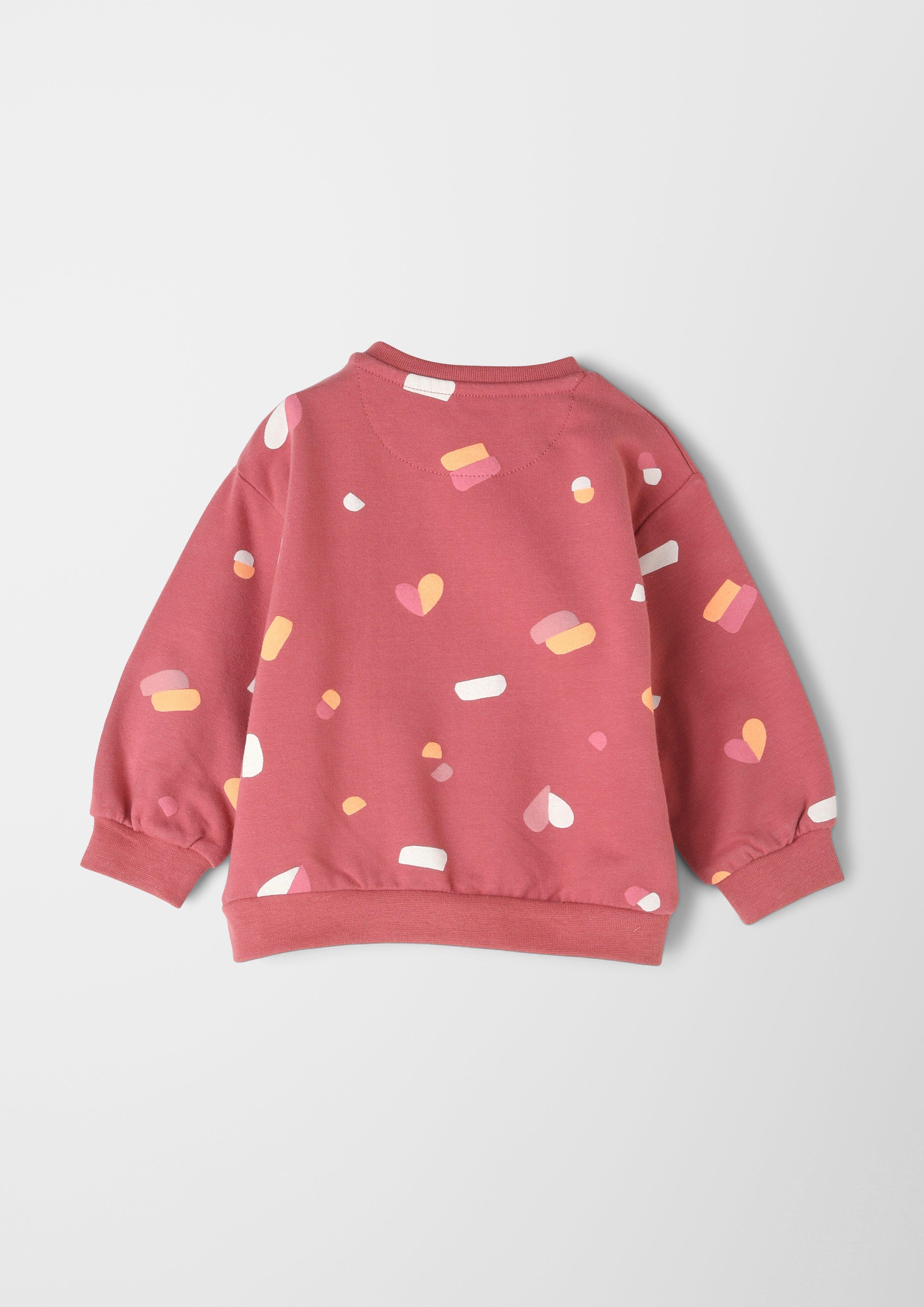 Sweater mit Alloverprint  2119912-38A5