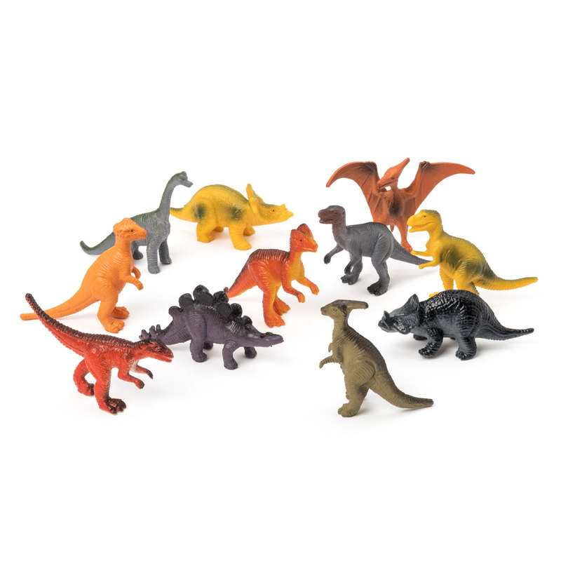 50 mini figurines dinosaures Oxybul