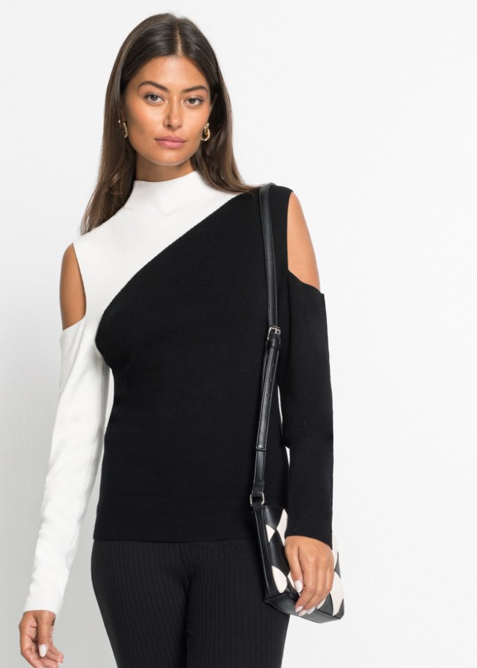 Cold-Shoulder-Pullover