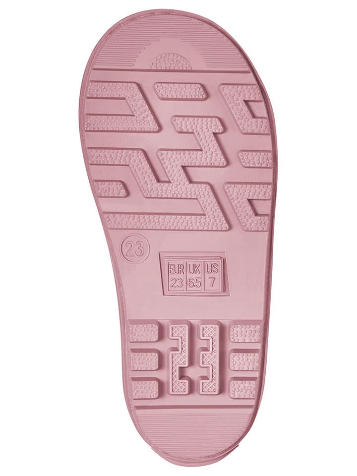 Playshoes Gummistiefel in Creme/ Pink günstig kaufen