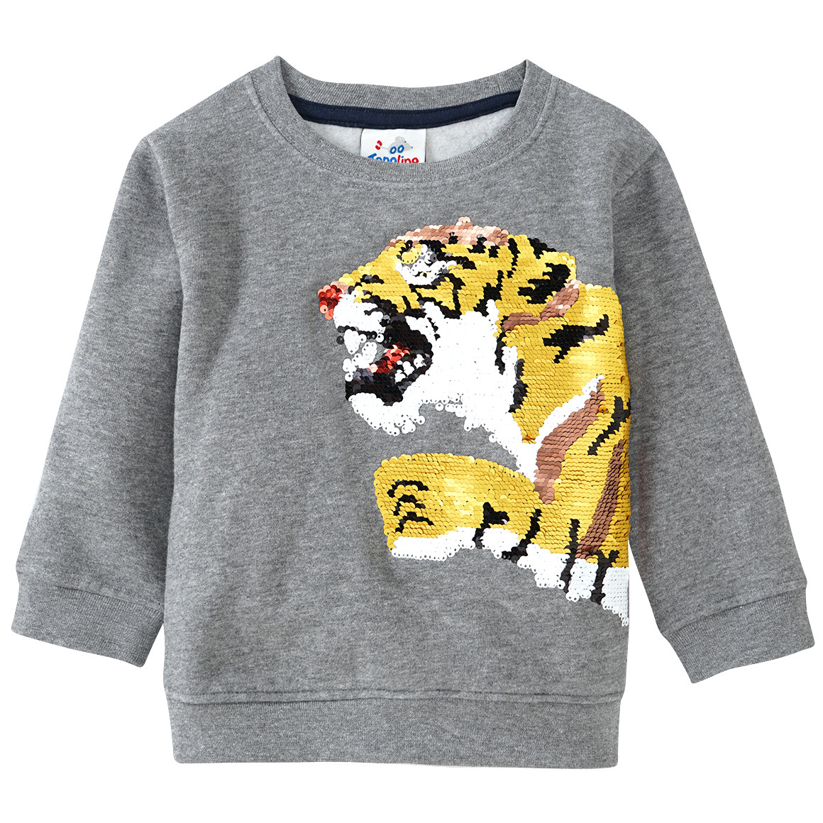 Jungen Sweatshirt mit Wendepailletten