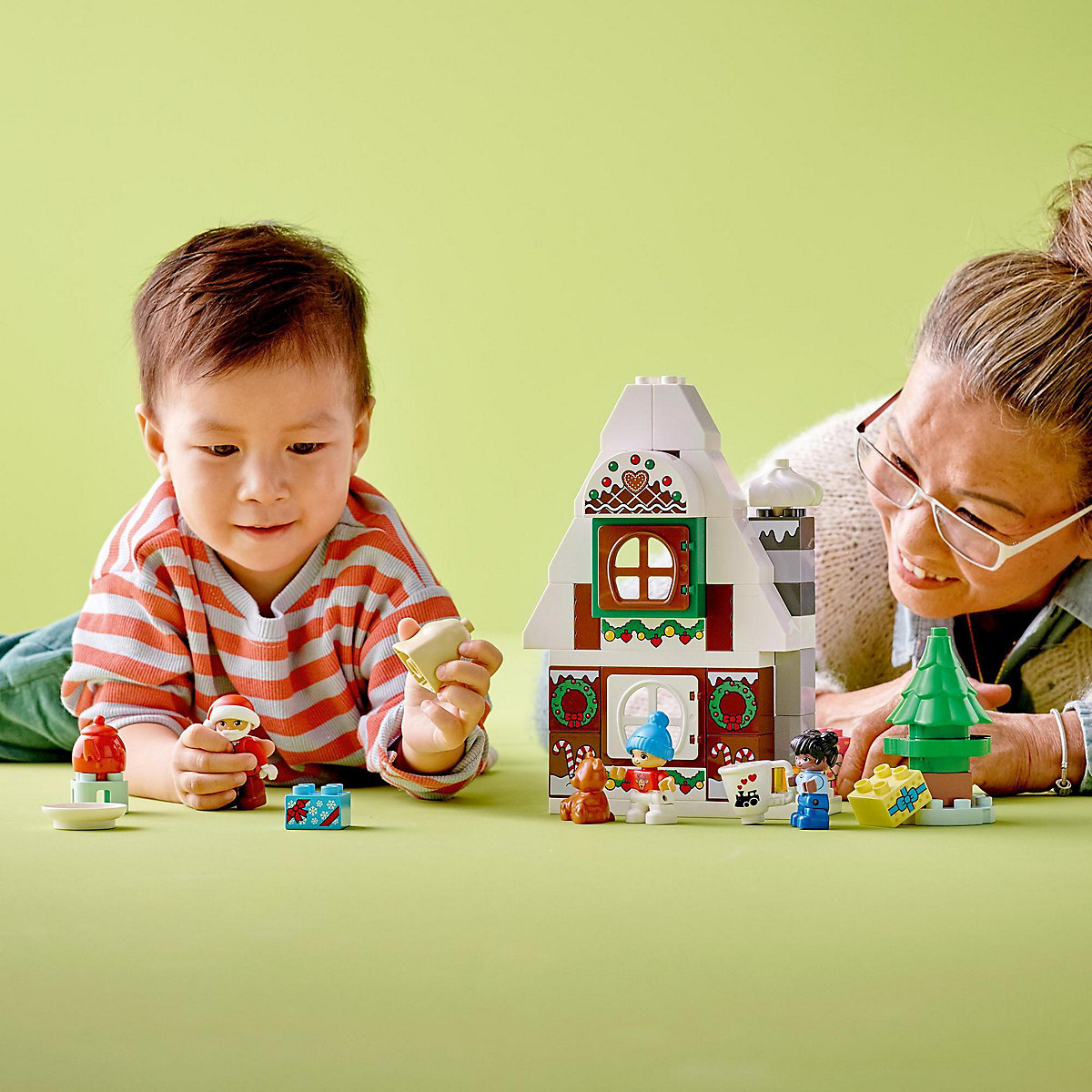 LEGO® DUPLO 10976 Lebkuchenhaus mit Weihnachtsmann