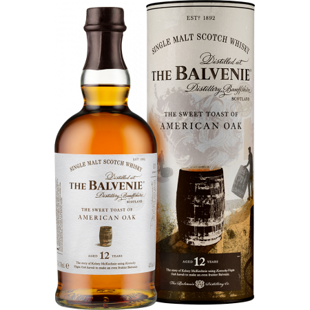 THE BALVENIE - SWEET TOAST OF AMERICAN OAK 12 ANS - EN ETUI