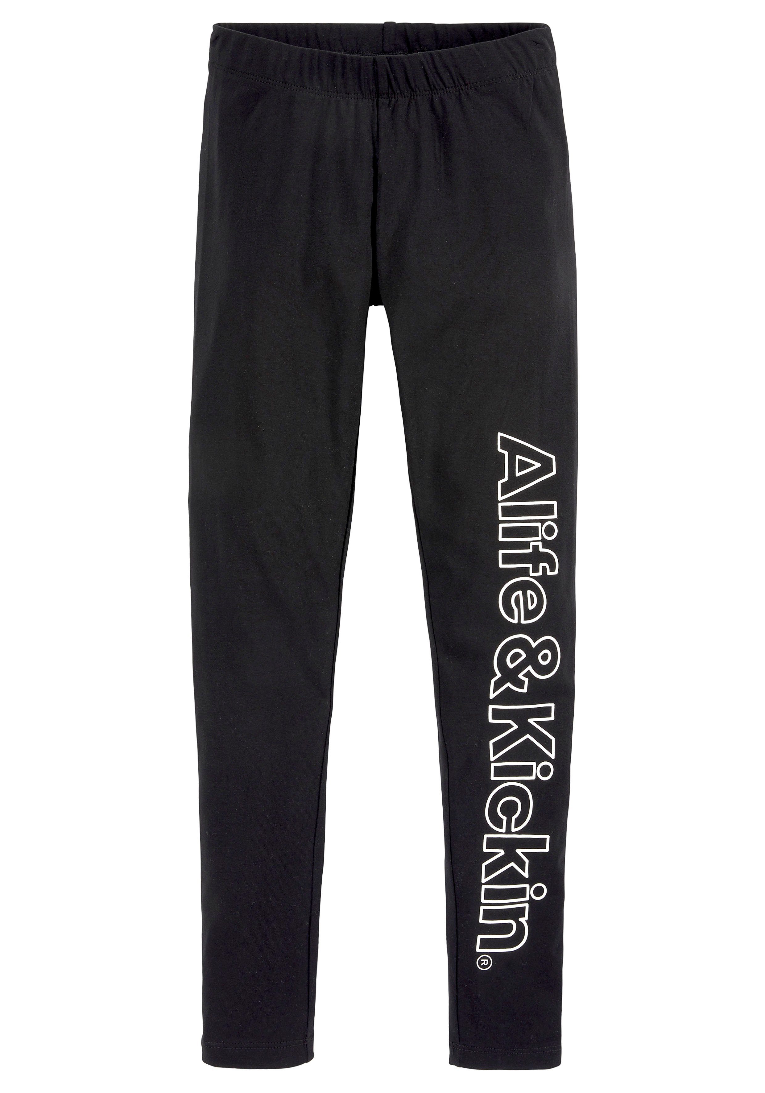 Alife & Kickin Leggings mit Logo Druck NEUE MARKE! Alife & Kickin für Kids.