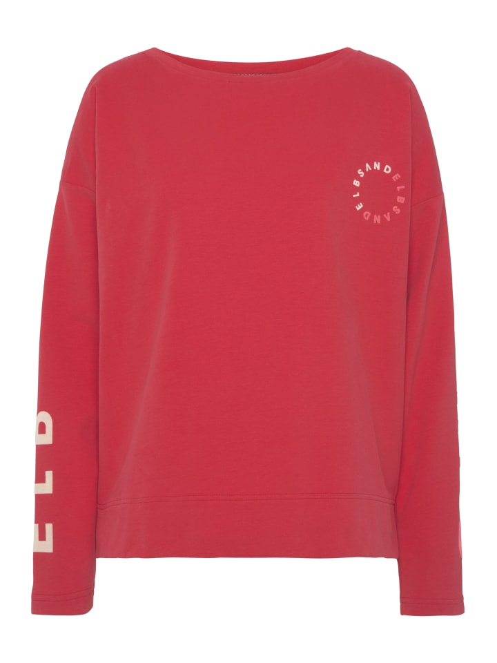 ELBSAND Sweatshirt in rot günstig kaufen