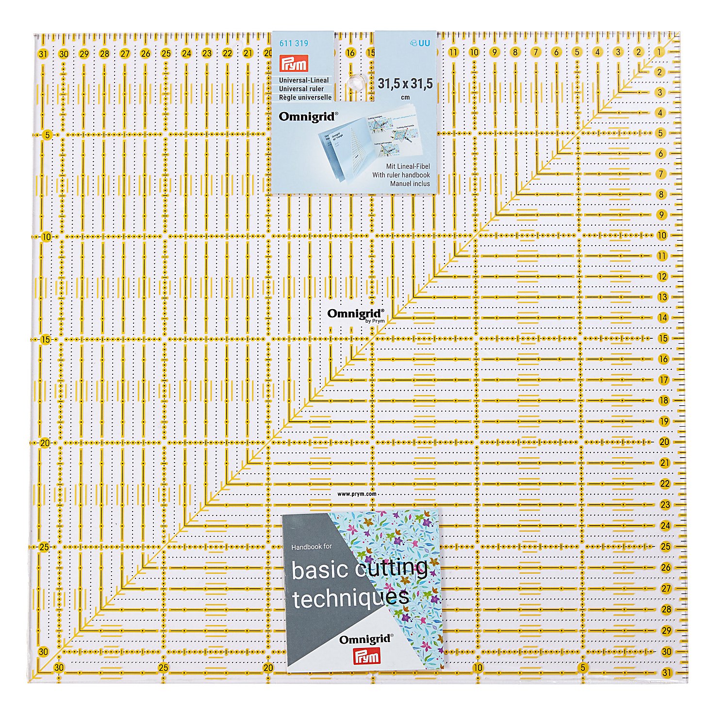 Prym Rollschneider-Lineal 