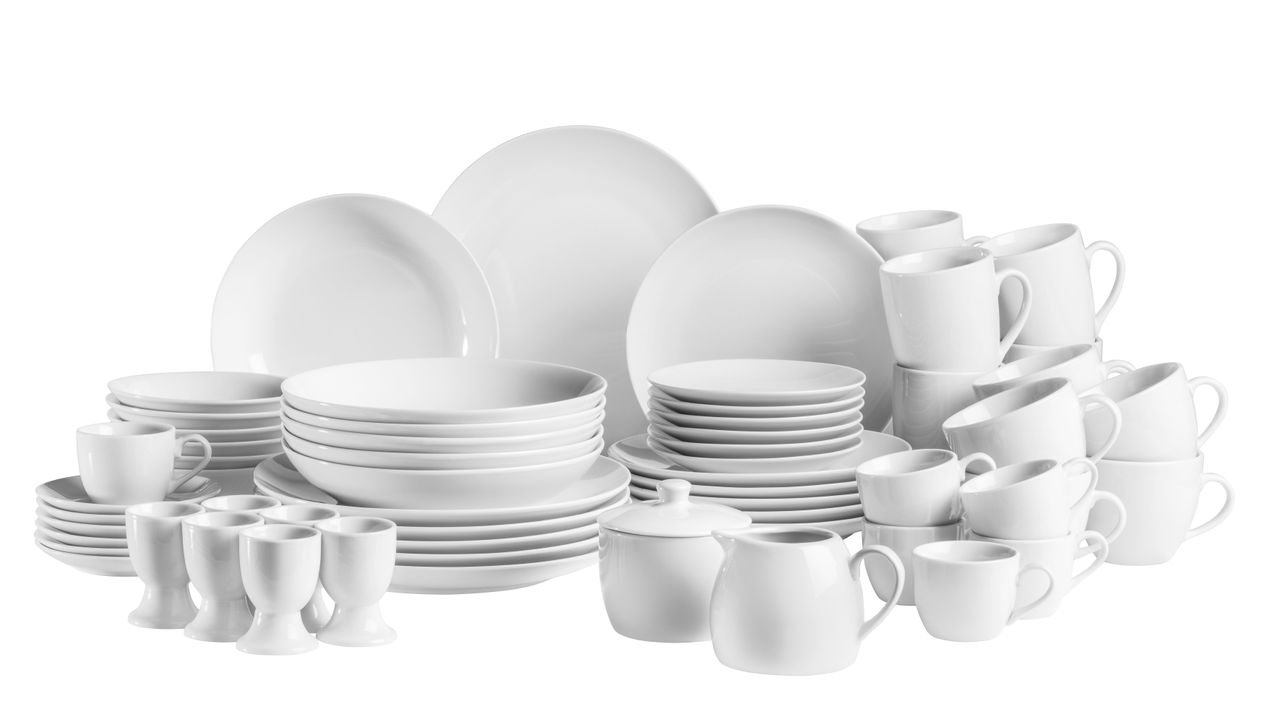Mäser Serie Alesia, Kombiservice 62 teilig für 6 Personen
