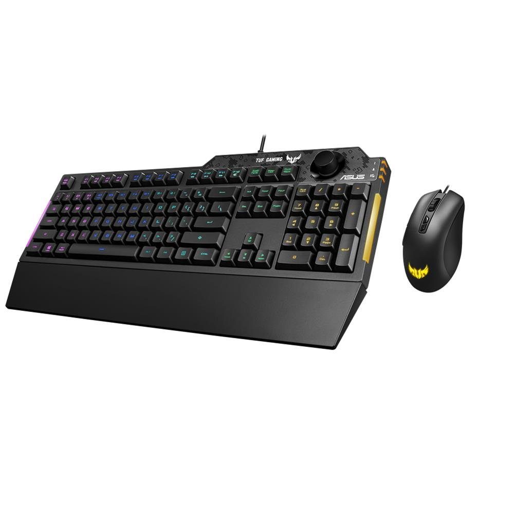Asus Combo K1 & M3 Gaming Tastatur- und Maus-Set, kabelgebunden schwarz