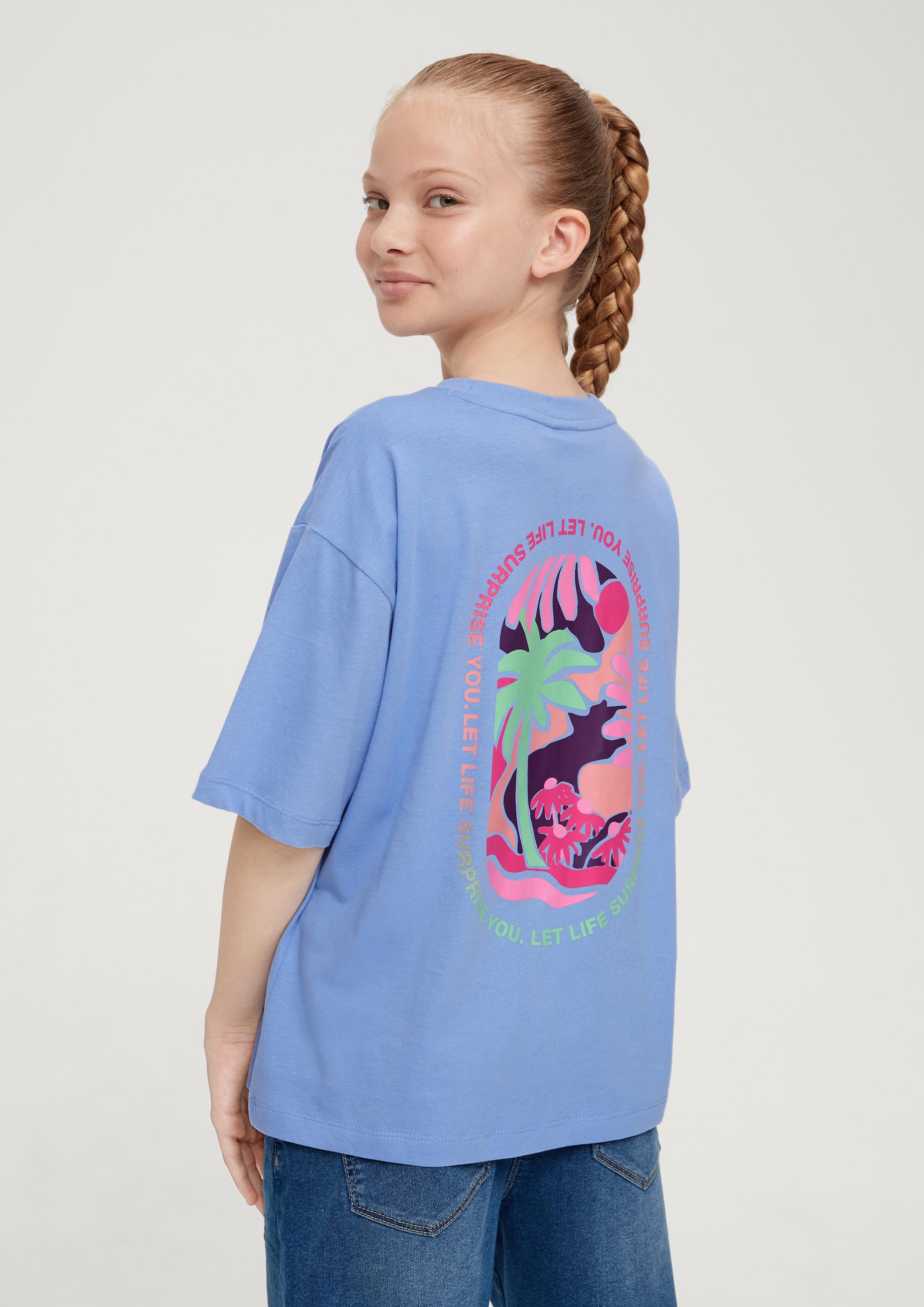 T-Shirt mit Rückenprint  2130468-5334
