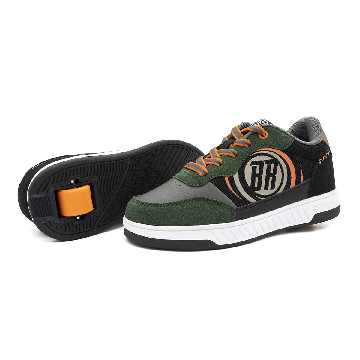 Schuhe mit Rollen 