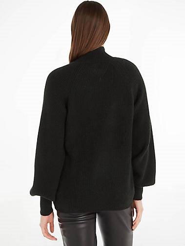 TOMMY-JEANS Damen Strickpullover TJW RLX TURTLENECK LOFTY SWEATER