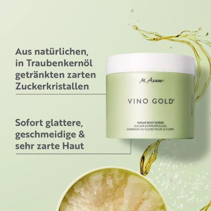 VINO GOLD Zucker Körperpeeling
