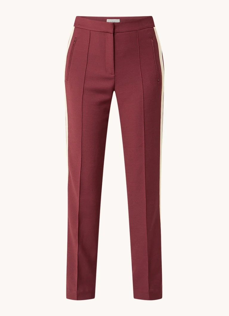 Pantaloni cu talie înaltă, croială largă și buzunare cu fermoar de la Ba&sh Soda