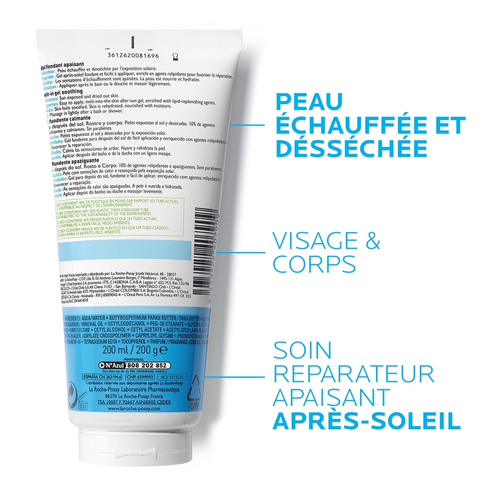 La Roche-Posay Posthelios Après-soleil 200ml Après-soleil