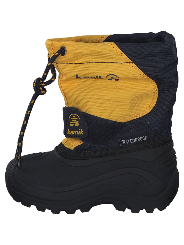 Kamik Winterstiefel in navy/citrus-marine günstig kaufen