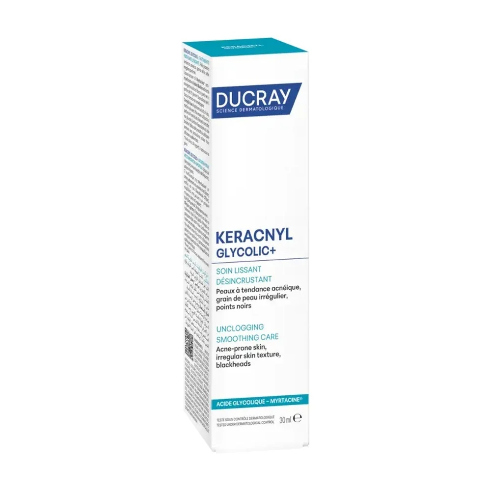 Keracnyl Glycolic+ - Κρέμα Καθαρισμού - 24ωρη Θεραπεία Προσώπου κατά των Ατελειών