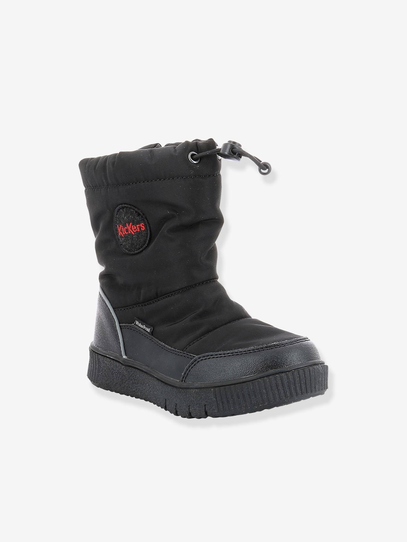 Kickers Wasserdichte Kinder Winterstiefel ATLAK KICKERS - schwarz