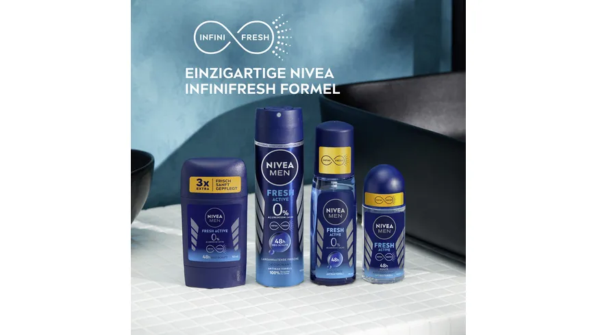 NIVEA MEN Zerstäuber Fresh Active 75 ml