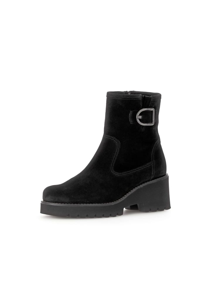 Gabor Comfort Plateau Stiefeletten in schwarz günstig kaufen