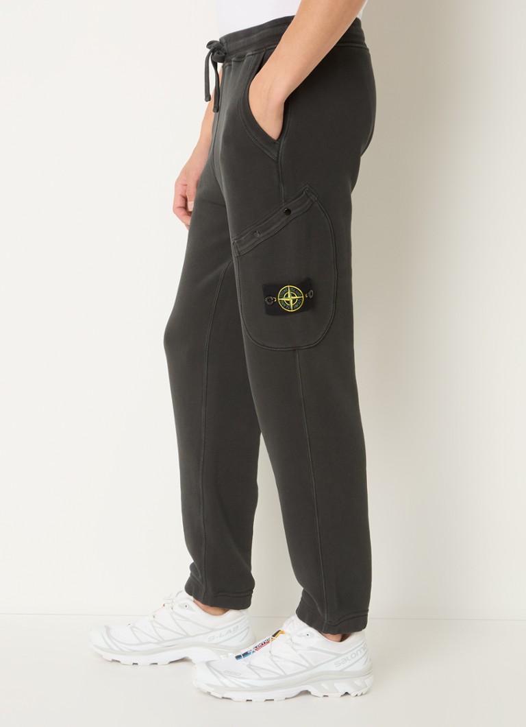 Pantaloni de trening Stone Island 61141 Slim Fit cu logo