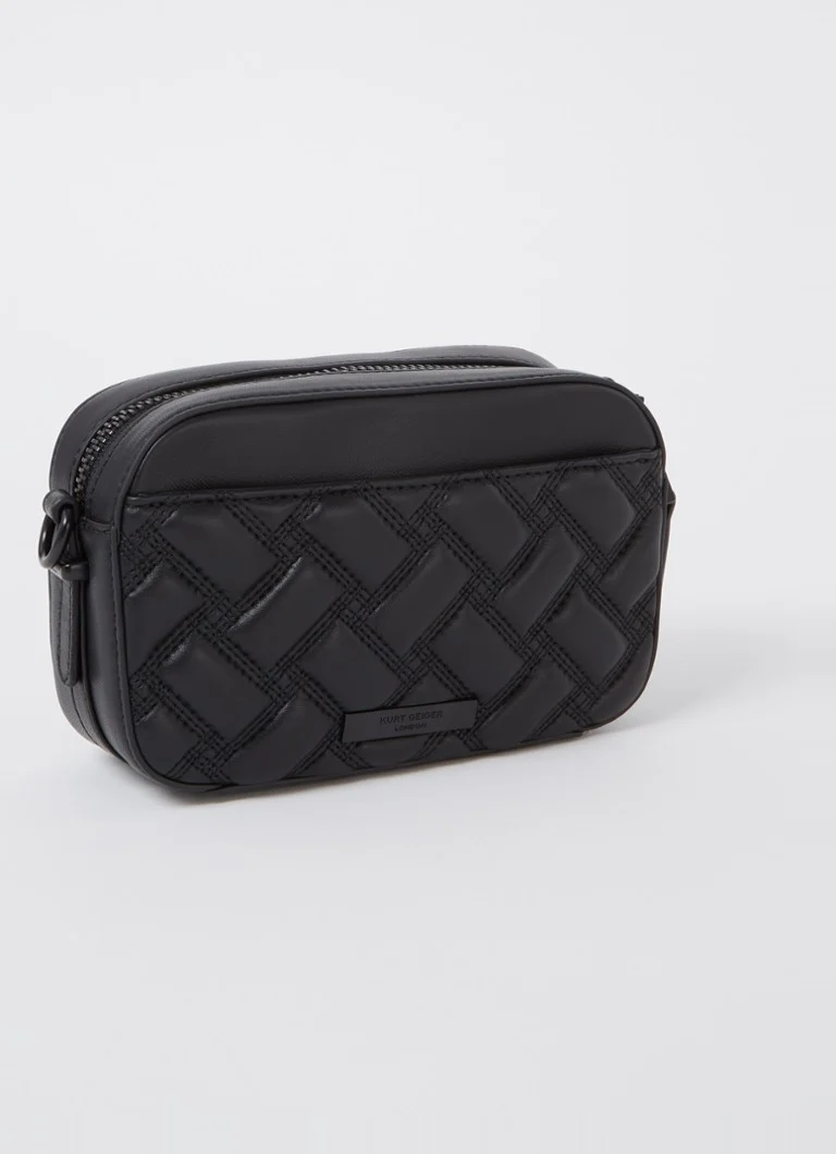 Borsa a tracolla Kensington in pelle trapuntata di Kurt Geiger