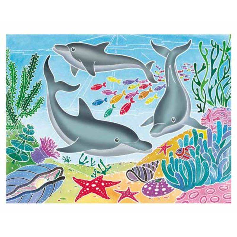 Aquarellum Dauphins Sentosphère