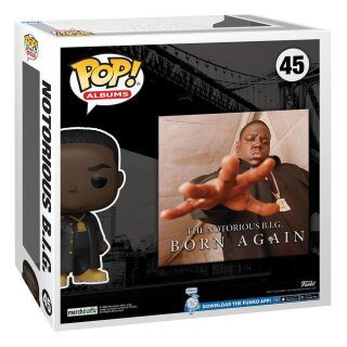 Funko POP! Albums: Notorious B.I.G. Vinyl Figur Biggie Smalls - Born Again 9 cm