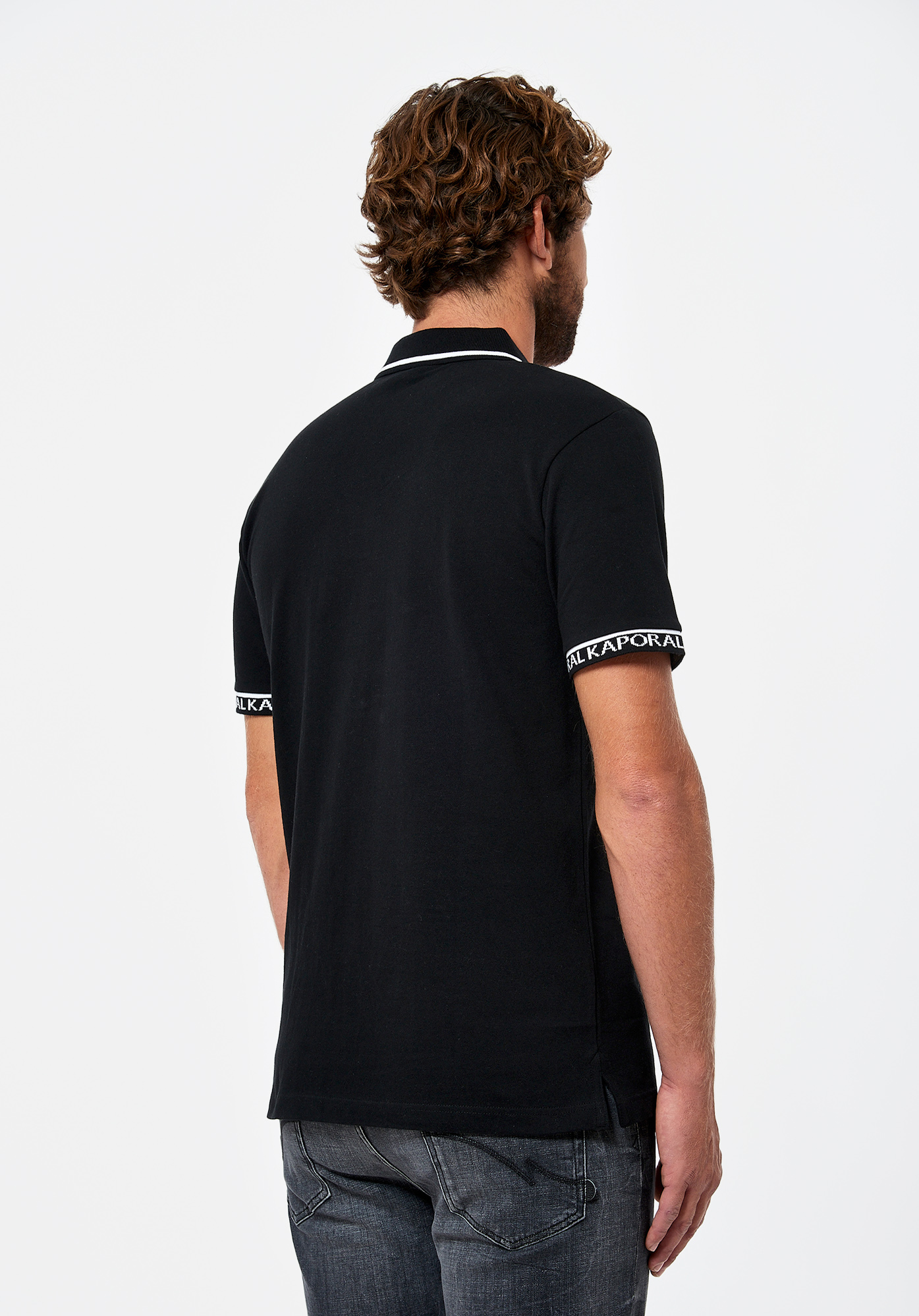 SETRO  Polo noir Homme