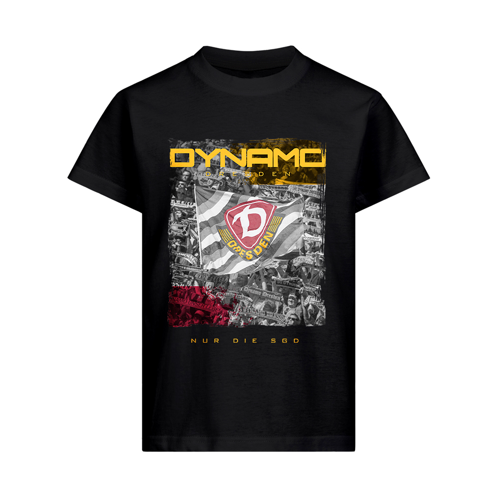 Kinder T-Shirt NUR DIE SGD schwarz