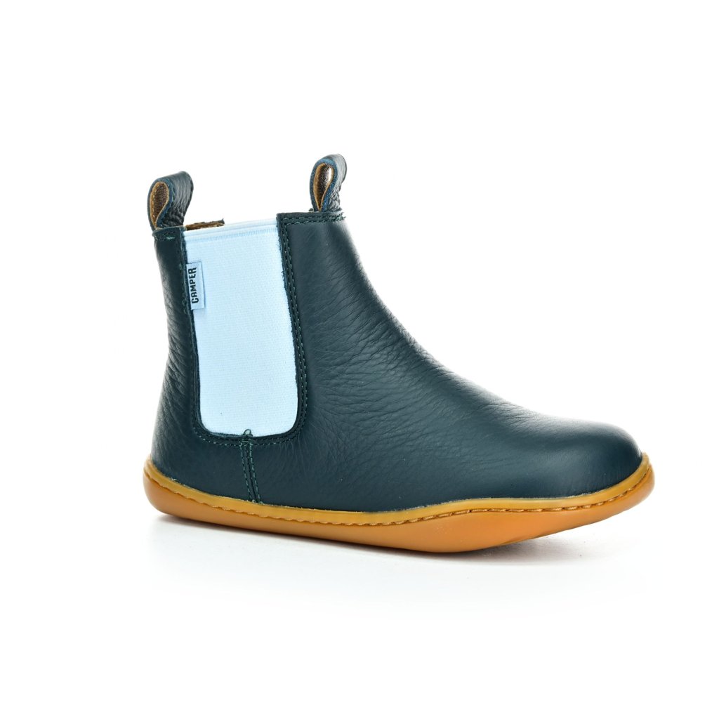 Camper Peu Cami Sella Petrol Green (K900326-006) Chelsea Barfußschuhe