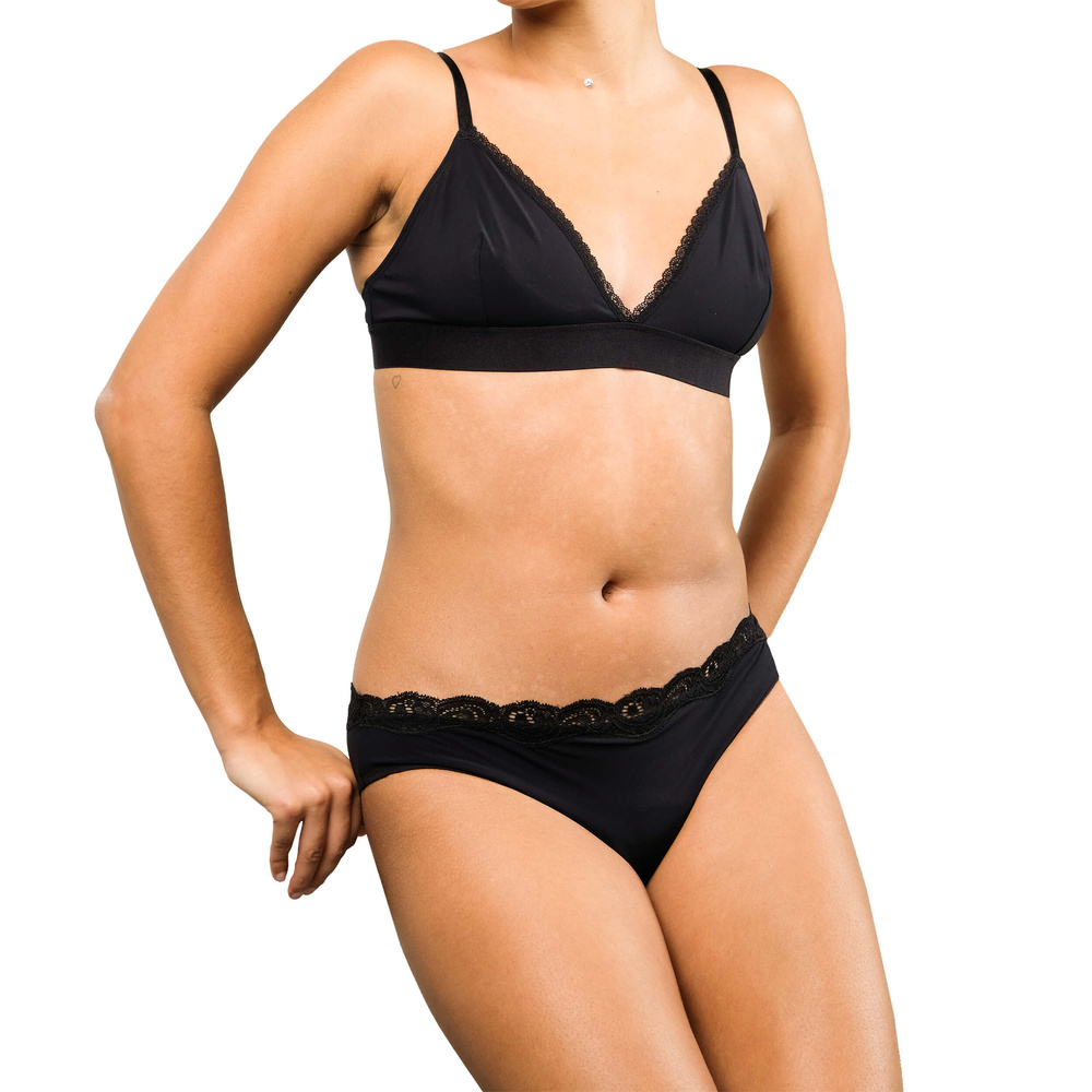 rejeanne Culotte Absolu Anthéia Noire Culotte menstruelle